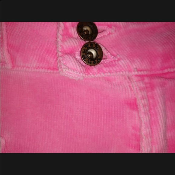 Von Dutch Pink vintage bell bottom flared pants Y2K 90’s rare barbie corduroy 29 - Picture 3 of 4